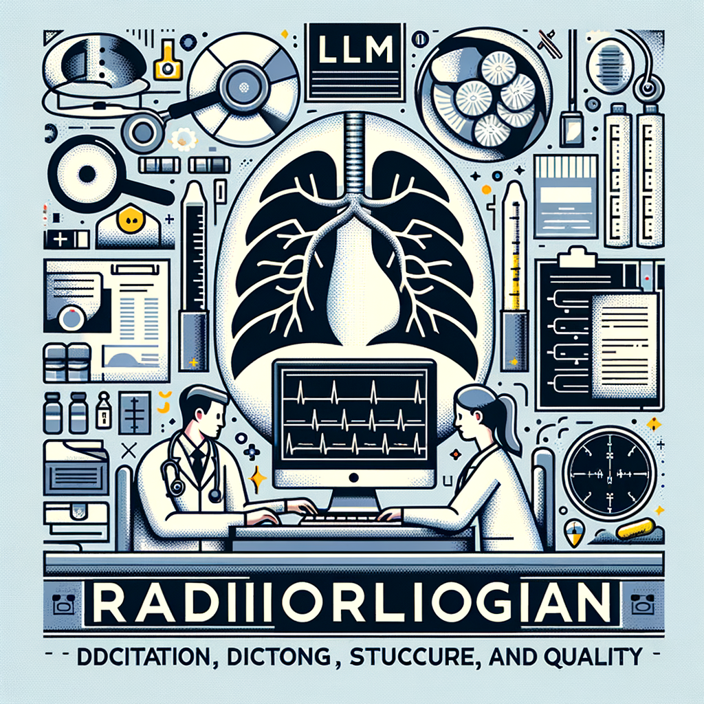Lee más sobre el artículo LLM en informes radiológicos: dictado, estructura y calidad